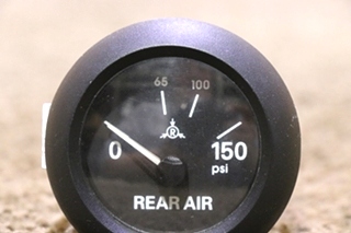 USED FREIGHTLINER 6913-00161-11 REAR AIR DASH GAUGE MOTORHOME PARTS FOR SALE