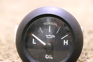 USED MOTORHOME FREIGHTLINER 6913-00049-01 OIL PRESS DASH GAUGE FOR SALE