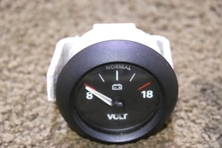 USED RV/MOTORHOME FREIGHTLINER VOLT DASH GAUGE 6913-00051-01 FOR SALE