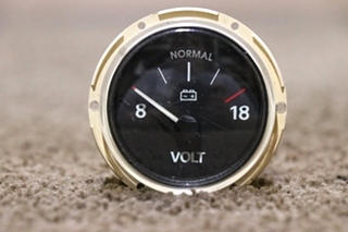 USED RV 6913-00051-01 FREIGHTLINER VOLT DASH GAUGE FOR SALE