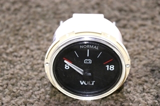 USED RV 6913-00051-01 FREIGHTLINER VOLT DASH GAUGE FOR SALE