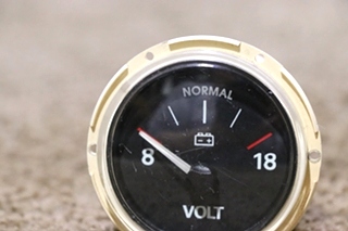 USED RV 6913-00051-01 FREIGHTLINER VOLT DASH GAUGE FOR SALE