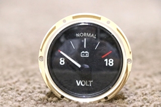 USED 6913-00051-01 FREIGHTLINER VOLT DASH GAUGE RV PARST FOR SALE