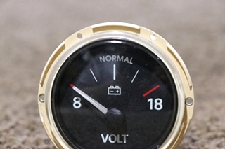 USED 6913-00051-01 FREIGHTLINER VOLT DASH GAUGE RV PARST FOR SALE