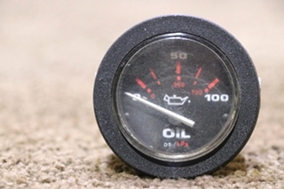 USED OIL PRESS DASH GAUGE MOTORHOME PARTS FOR SALE