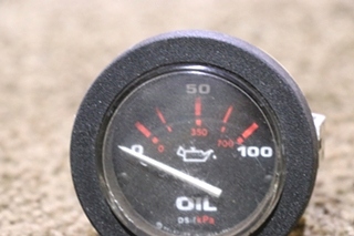 USED OIL PRESS DASH GAUGE MOTORHOME PARTS FOR SALE
