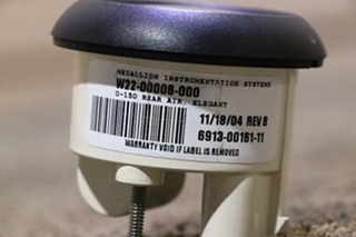USED RV W22-00008-000 FREIGHTLINER REAR AIR DASH GAUGE FOR SALE