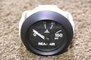 USED RV W22-00008-000 FREIGHTLINER REAR AIR DASH GAUGE FOR SALE