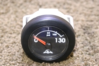 USED 75201001301 TEAR DROP REAR AIR DASH GAUGE RV PARTS FOR SALE