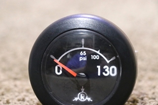 USED 75201001301 TEAR DROP REAR AIR DASH GAUGE RV PARTS FOR SALE