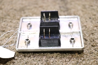 USED MOTORHOME INTERLOCKING DOUBLE SWITCH PANEL FOR SALE