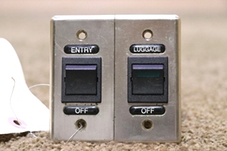 USED MOTORHOME INTERLOCKING DOUBLE SWITCH PANEL FOR SALE