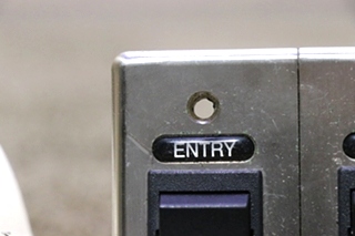 USED MOTORHOME INTERLOCKING DOUBLE SWITCH PANEL FOR SALE