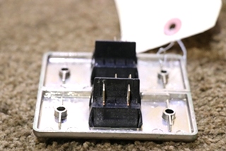 USED MOTORHOME INTERLOCKING DOUBLE SWITCH PANEL FOR SALE
