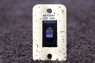 USED BATTERY CUT OFF SWITCH PANEL RV/MOTORHOME PARTS FOR SALE