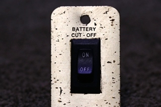 USED BATTERY CUT OFF SWITCH PANEL RV/MOTORHOME PARTS FOR SALE