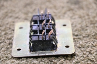 USED RV STEP / HANDLE / PORCH 3 SWITCH PANEL FOR SALE