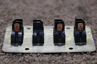 USED MOTORHOME KITCHEN / LIVING ROOM / HALL / DINETTE 4 SWITCH PANEL FOR SALE