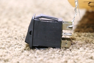 USED RV/MOTORHOME BLACK ROCKER SWITCH FOR SALE