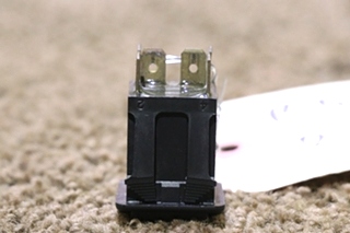USED RV/MOTORHOME BLACK ROCKER SWITCH FOR SALE