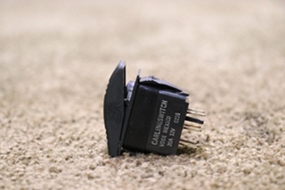 USED BLACK ROCKER SWITCH VDD1 RV/MOTORHOME PARTS FOR SALE