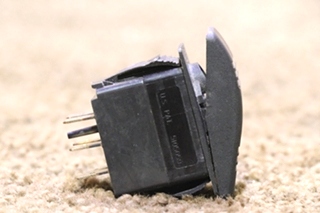 USED BLACK ROCKER SWITCH VDD1 RV/MOTORHOME PARTS FOR SALE