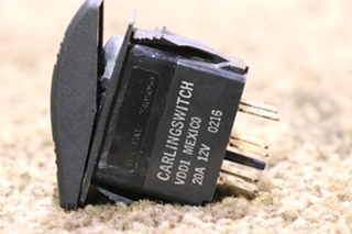 USED RV VDD1 BLACK ROCKER SWITCH FOR SALE