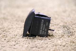 USED RV/MOTORHOME BLACK ROCKER SWITCH V5D1 FOR SALE