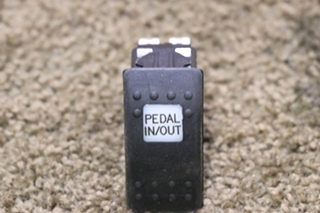 USED RV/MOTORHOME PEDAL IN/OUT DASH SWITCH VLD1 FOR SALE