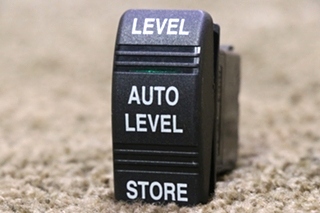 USED LEVEL / AUTO LEVEL / STORE V8D1 DASH SWITCH MOTORHOME PARTS FOR SALE