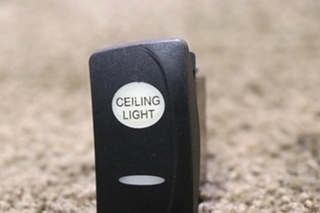 USED CEILING LIGHT DASH SWITCH V1D1 RV/MOTORHOME PARTS FOR SALE