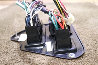 USED RV/MOTORHOME 6 SWITCH & HEADLIGHT CONTROL PANEL FOR SALE