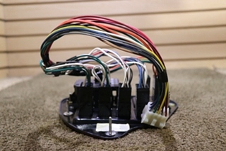 USED RV/MOTORHOME 6 SWITCH & HEADLIGHT CONTROL PANEL FOR SALE