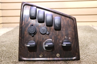 USED SWITCH & AC CONTROL DASH PANEL RV PARTS FOR SALE