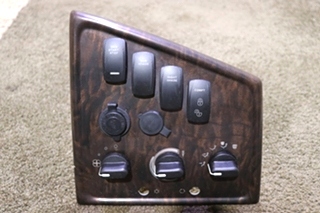 USED SWITCH & AC CONTROL DASH PANEL RV PARTS FOR SALE