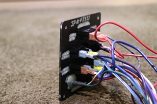 USED 6 SWITCH DASH PANEL MOTORHOME PARTS FOR SALE