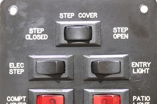 USED 6 SWITCH DASH PANEL MOTORHOME PARTS FOR SALE