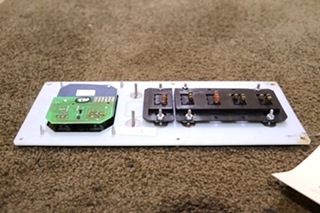 USED BATTERY DISCONNECT & 5 SWITCH PANEL RV/MOTORHOME PARTS FOR SALE