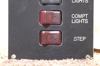 USED BATTERY DISCONNECT & 5 SWITCH PANEL RV/MOTORHOME PARTS FOR SALE