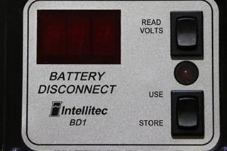 USED BATTERY DISCONNECT & 5 SWITCH PANEL RV/MOTORHOME PARTS FOR SALE