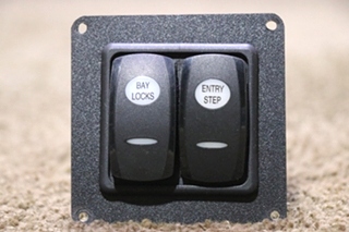 USED RV/MOTORHOME BAY LOCKS & ENTRY STEP SWITCH PANEL FOR SALE