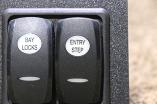 USED RV/MOTORHOME BAY LOCKS & ENTRY STEP SWITCH PANEL FOR SALE