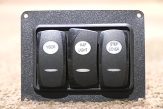 USED VISOR / MAP / STEP DASH SWITCH PANEL MOTORHOME PARTS FOR SALE