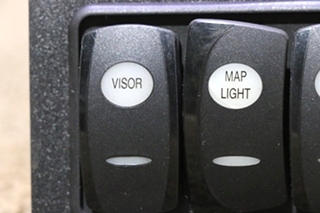 USED VISOR / MAP / STEP DASH SWITCH PANEL MOTORHOME PARTS FOR SALE