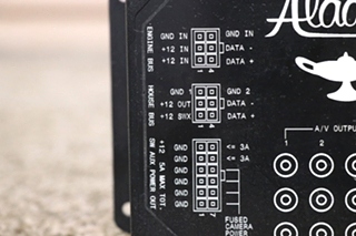 USED 38070302 ALADDIN VIDEO COACH SYSTEM MONITOR RV PARTS FOR SALE