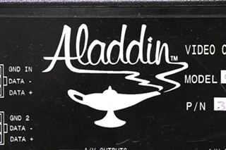 USED 38070302 ALADDIN VIDEO COACH SYSTEM MONITOR RV PARTS FOR SALE