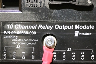 USED RV/MOTORHOME INTELLITEC 10 CHANNEL RELAY OUTPUT MODULE FOR SALE