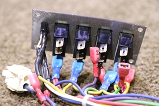 USED JII RVA LEVELING SYSTEM SWITCH PANEL RV PARTS FOR SALE