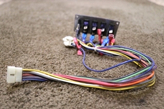 USED JII RVA LEVELING SYSTEM SWITCH PANEL RV PARTS FOR SALE