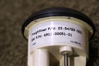 USED 7570-10007-01 FREIGHTLINER VOLT DASH GAUGE RV PARTS FOR SALE